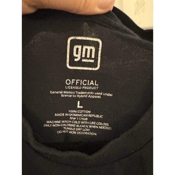 GM Official Corvette Graphic T-shirt Mens Large Chevy Sportscar Daytona - Picture 4 of 9